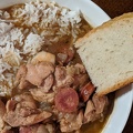 Chicken and andouille gumbo